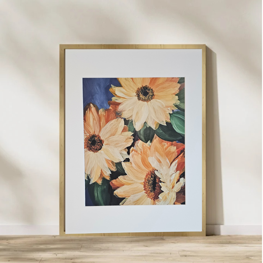 11x14 Sunflower Print