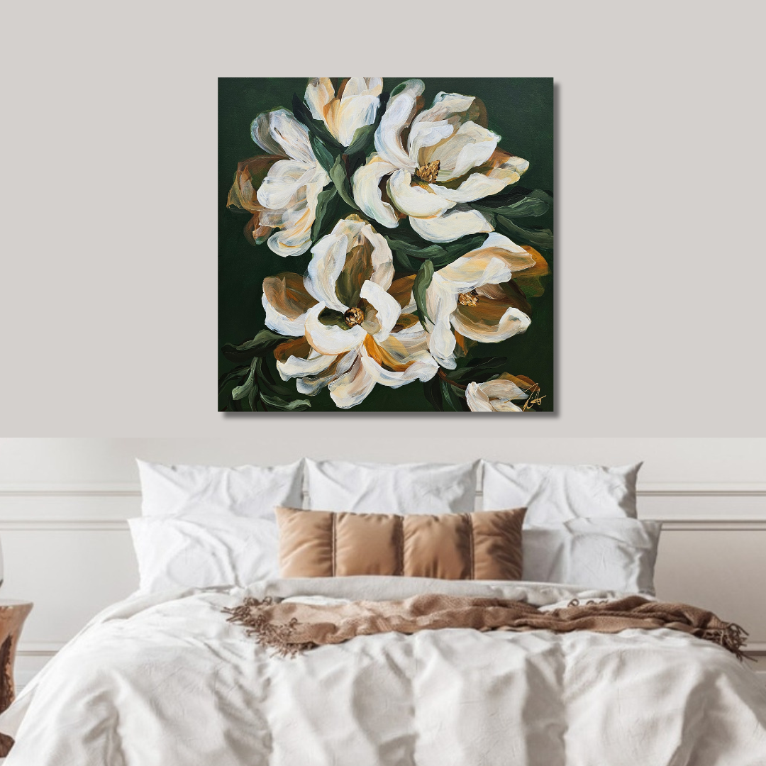 🔴SOLD Boldness _ Magnolia Painting