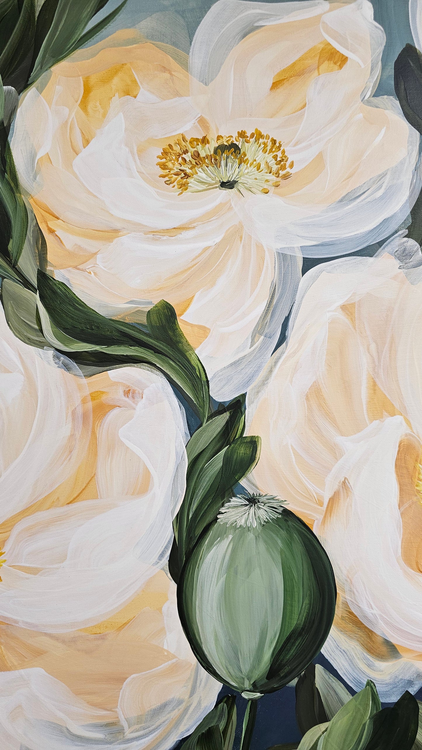 Dreams #6 _ Poppy Painting