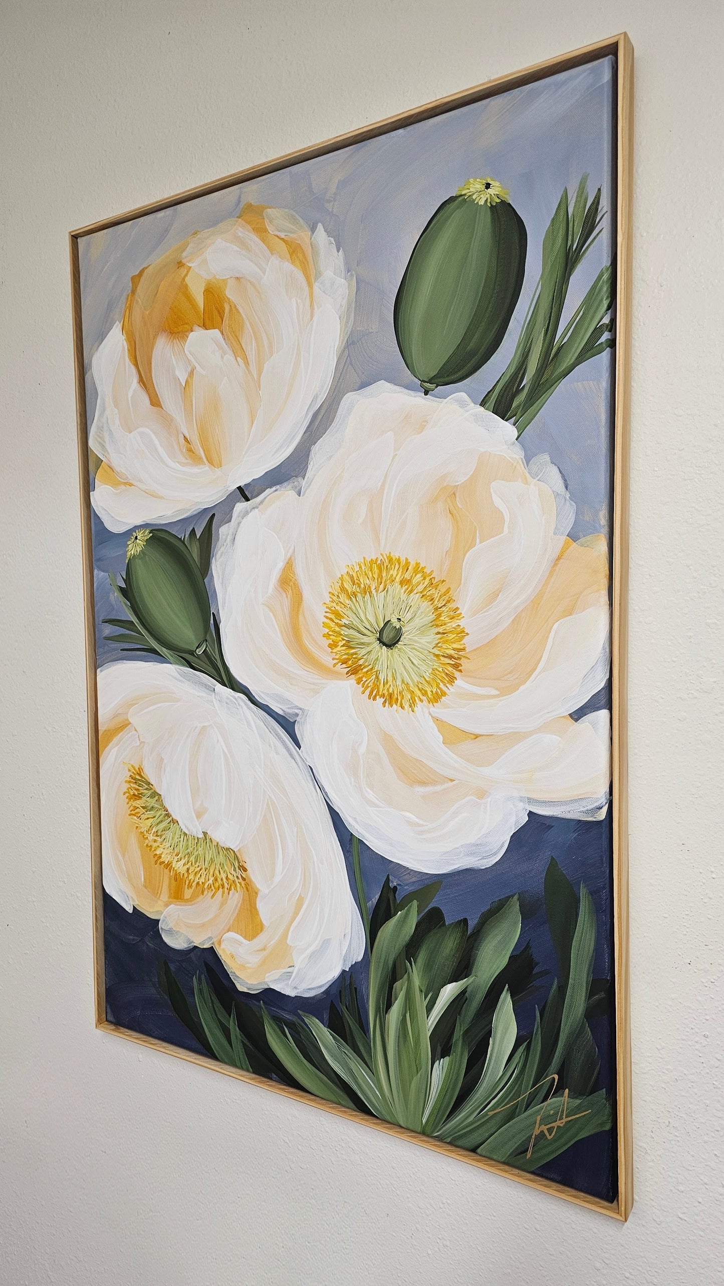 Horizon #2 _ Poppy Painting