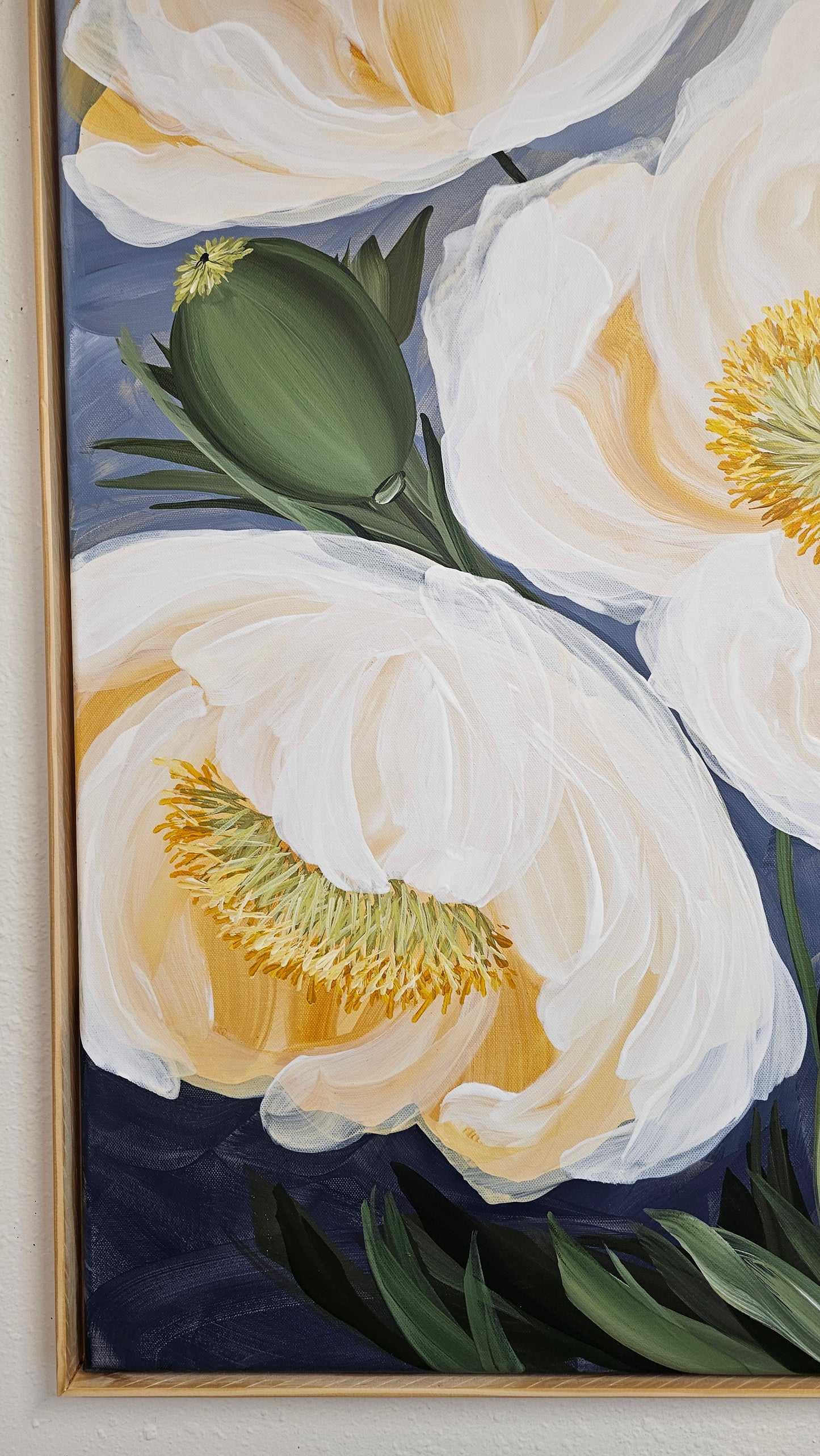 Horizon #2 _ Poppy Painting