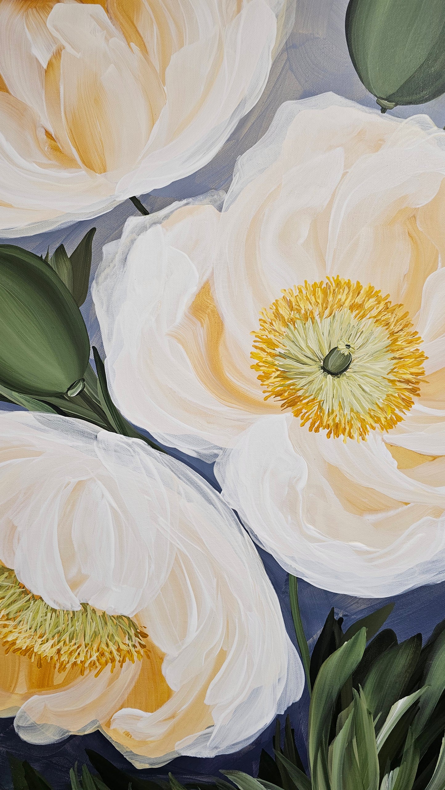 Horizon #2 _ Poppy Painting