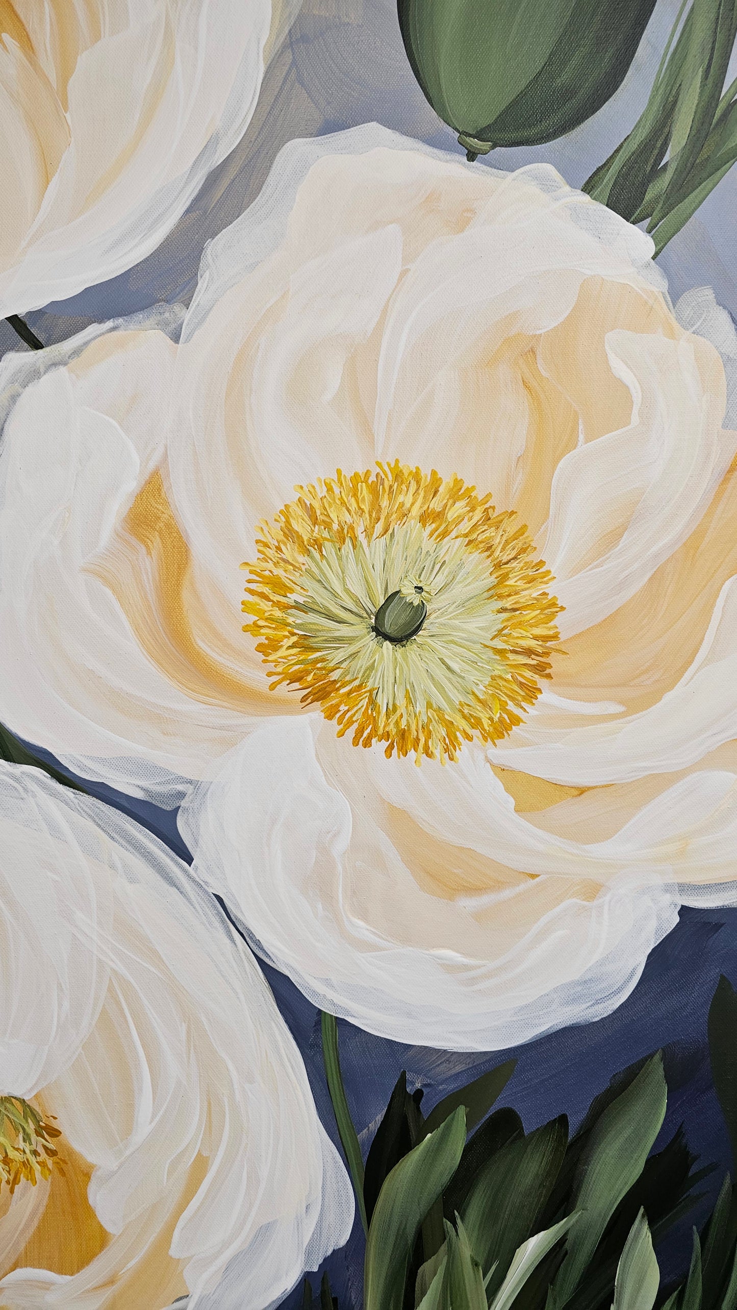 Horizon #2 _ Poppy Painting