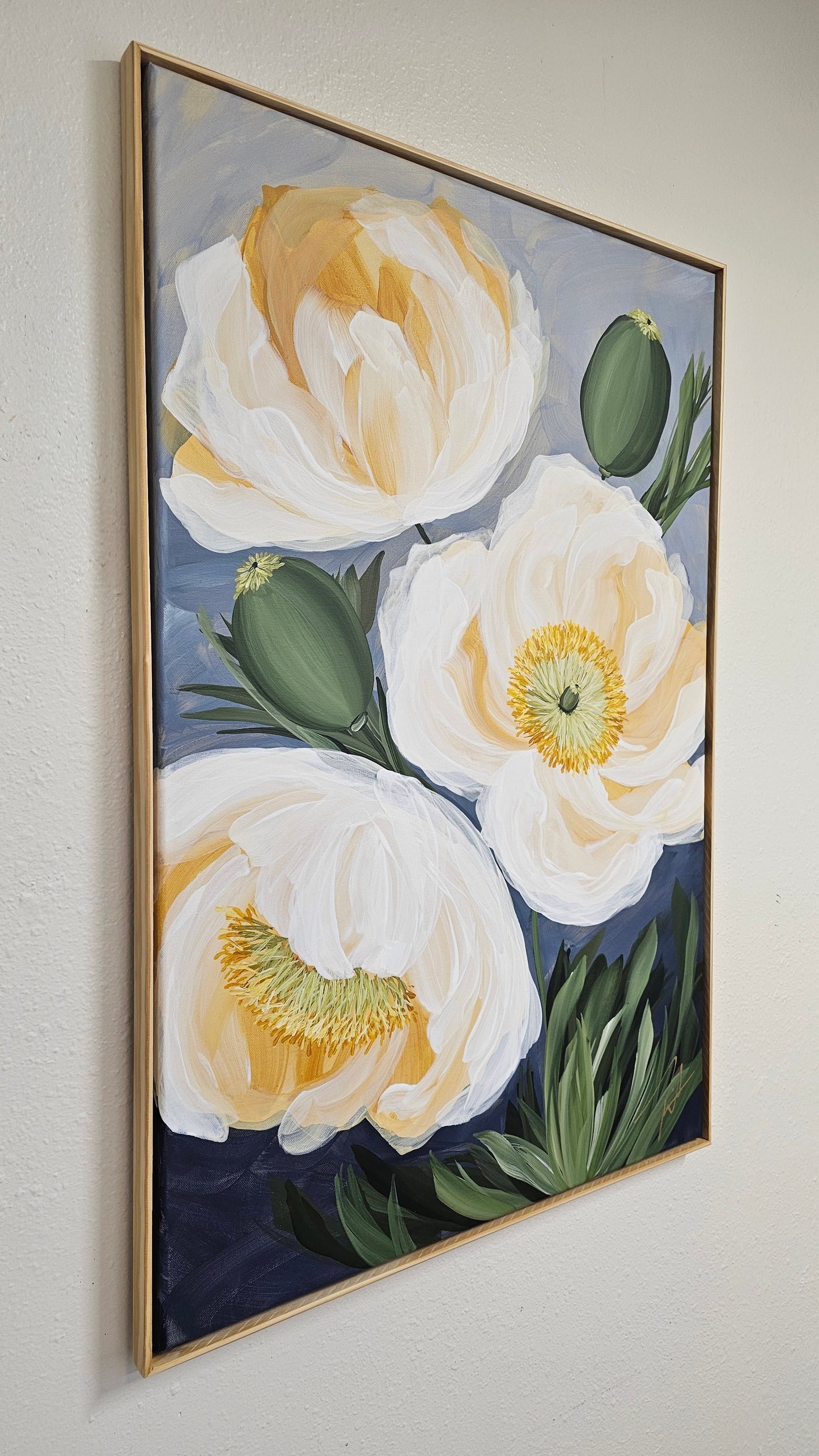 Horizon #2 _ Poppy Painting