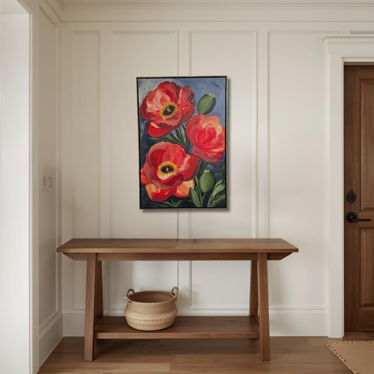 Bright #2 _ Poppy Painting