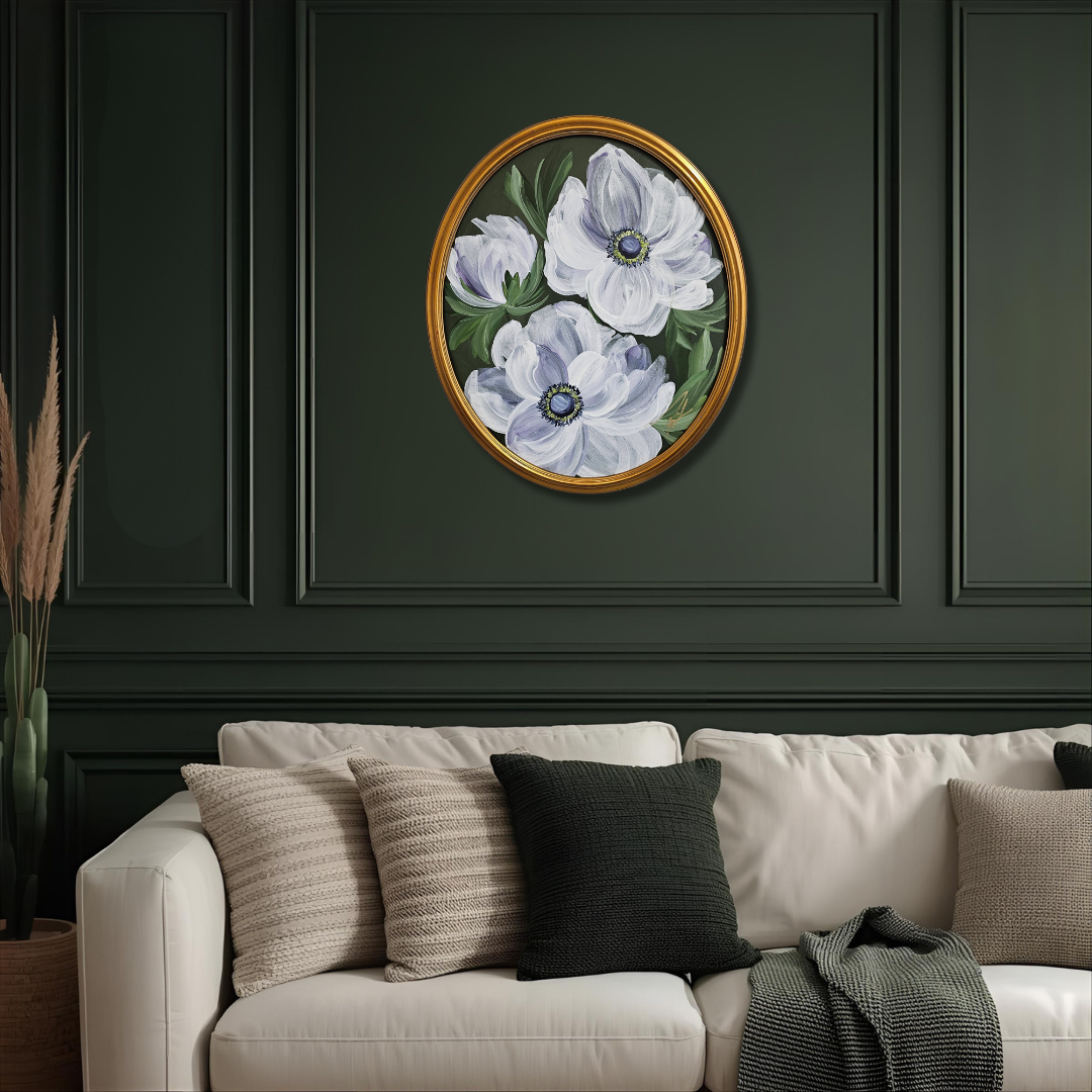 "Journey" _ Anemone Flower Painting