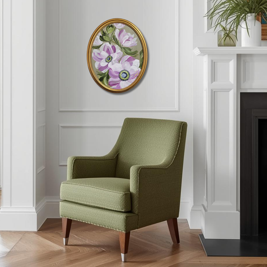 "Growth"  _ Anemone Flower Painting