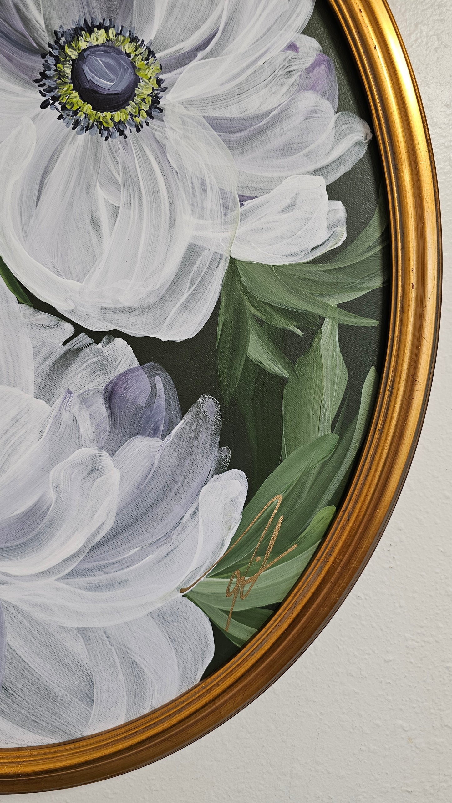 "Journey" _ Anemone Flower Painting