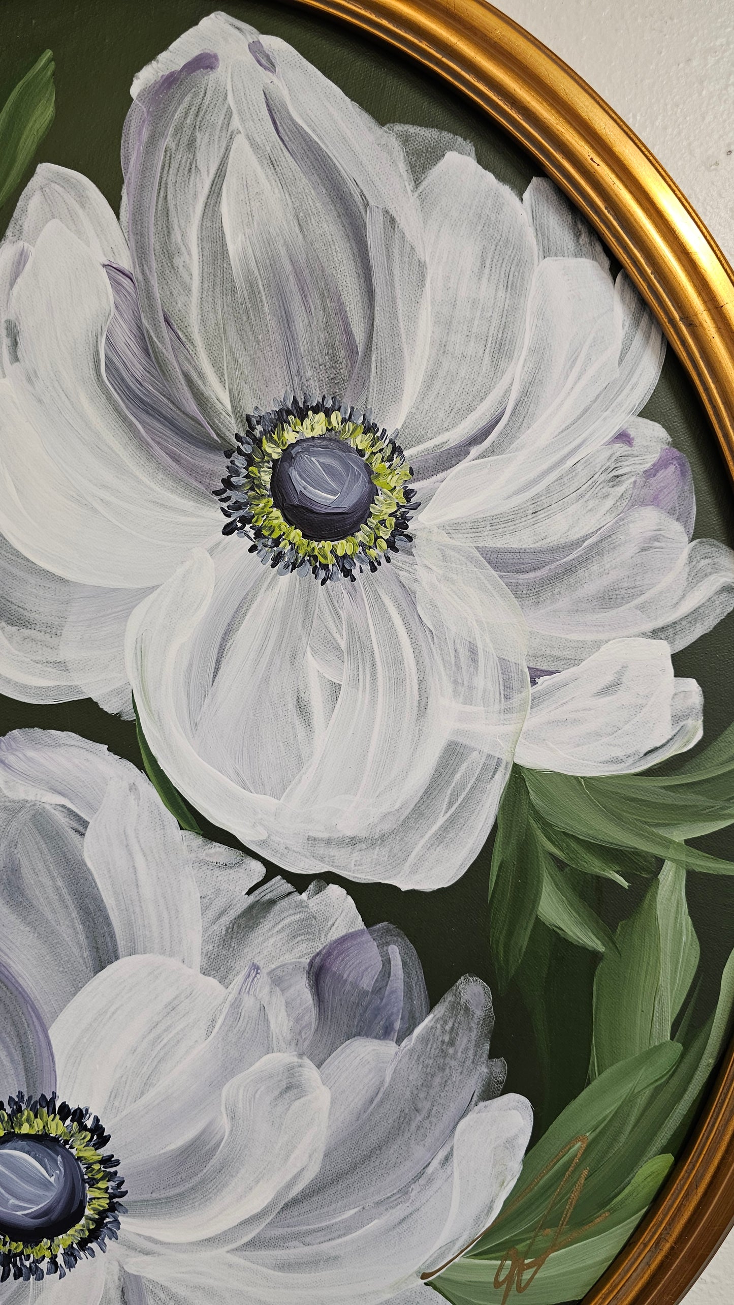 "Journey" _ Anemone Flower Painting