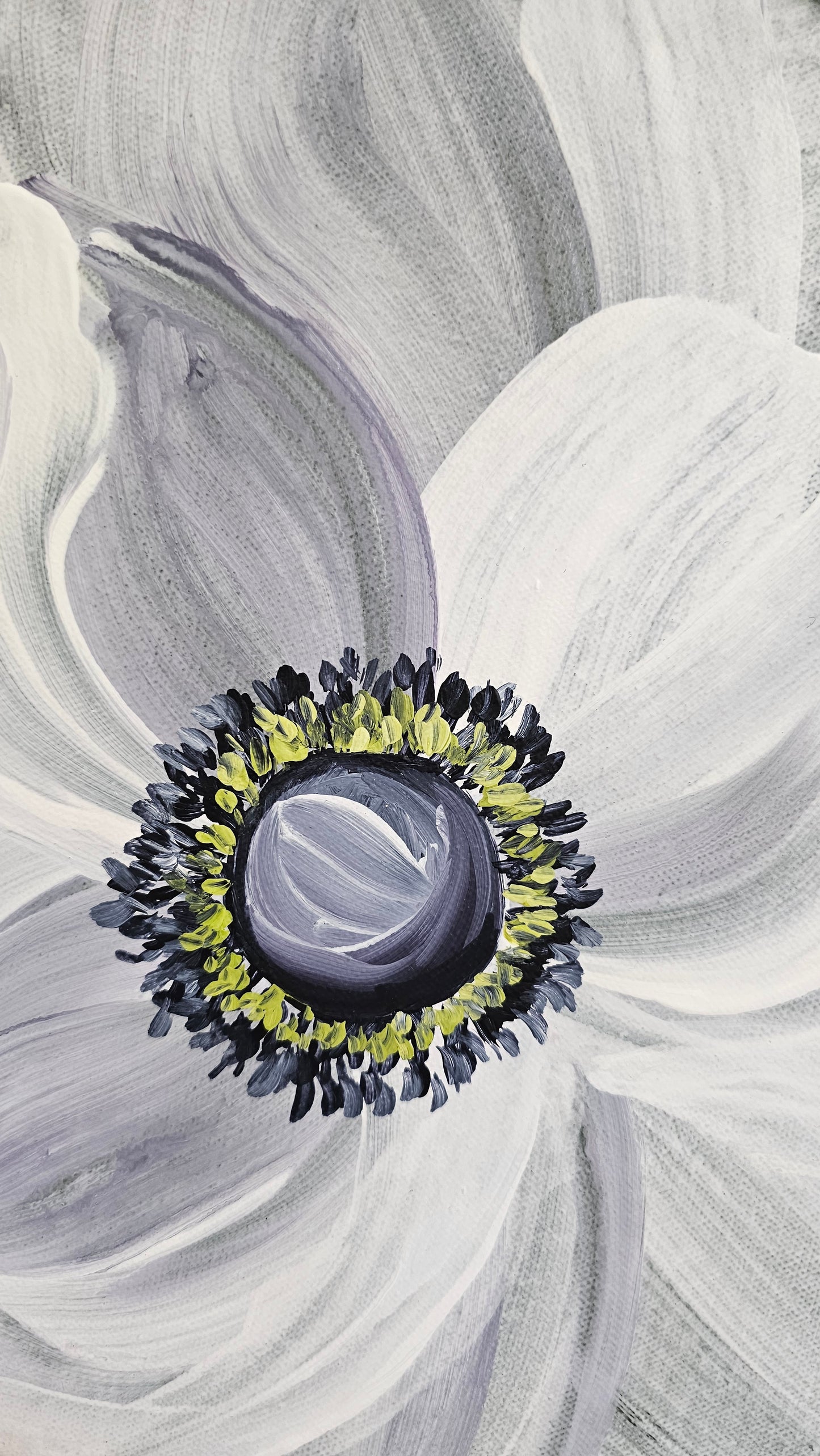 "Journey" _ Anemone Flower Painting