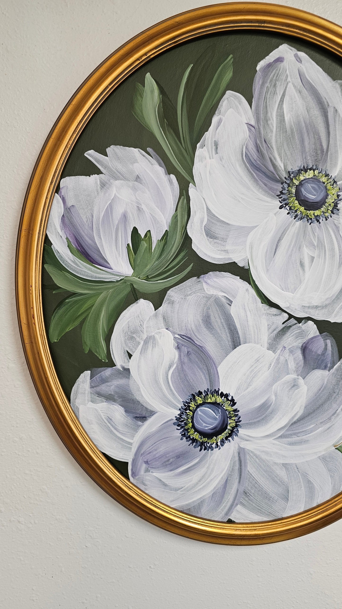 "Journey" _ Anemone Flower Painting