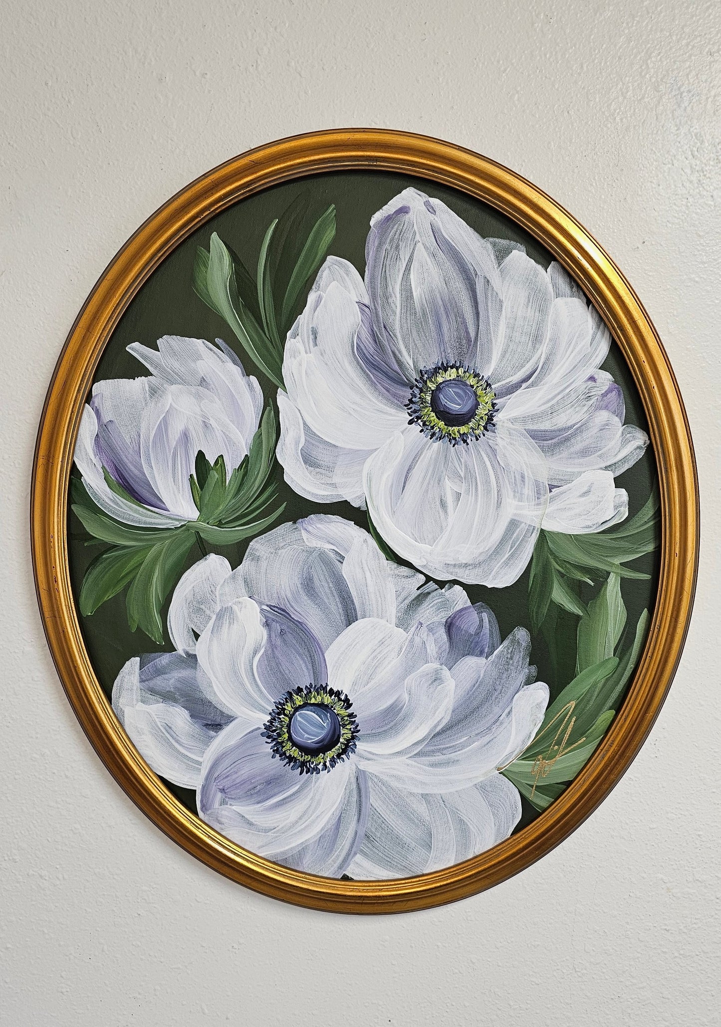 "Journey" _ Anemone Flower Painting