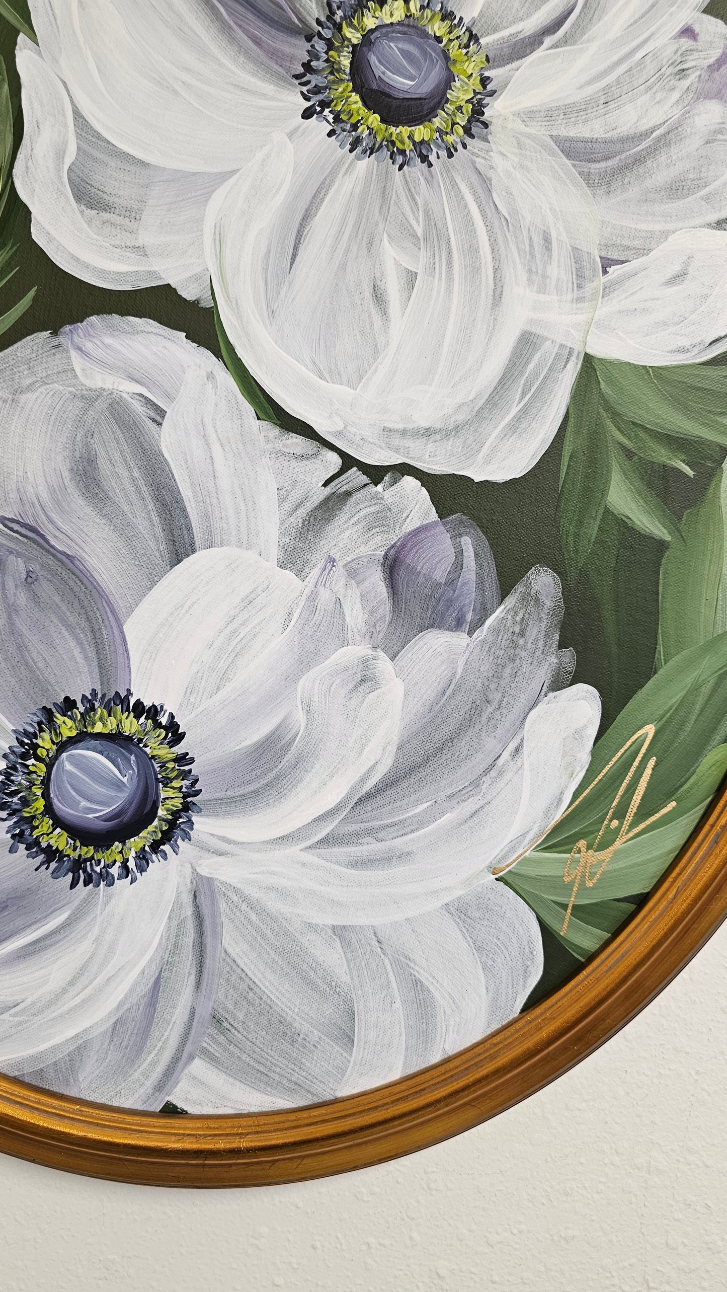 "Journey" _ Anemone Flower Painting