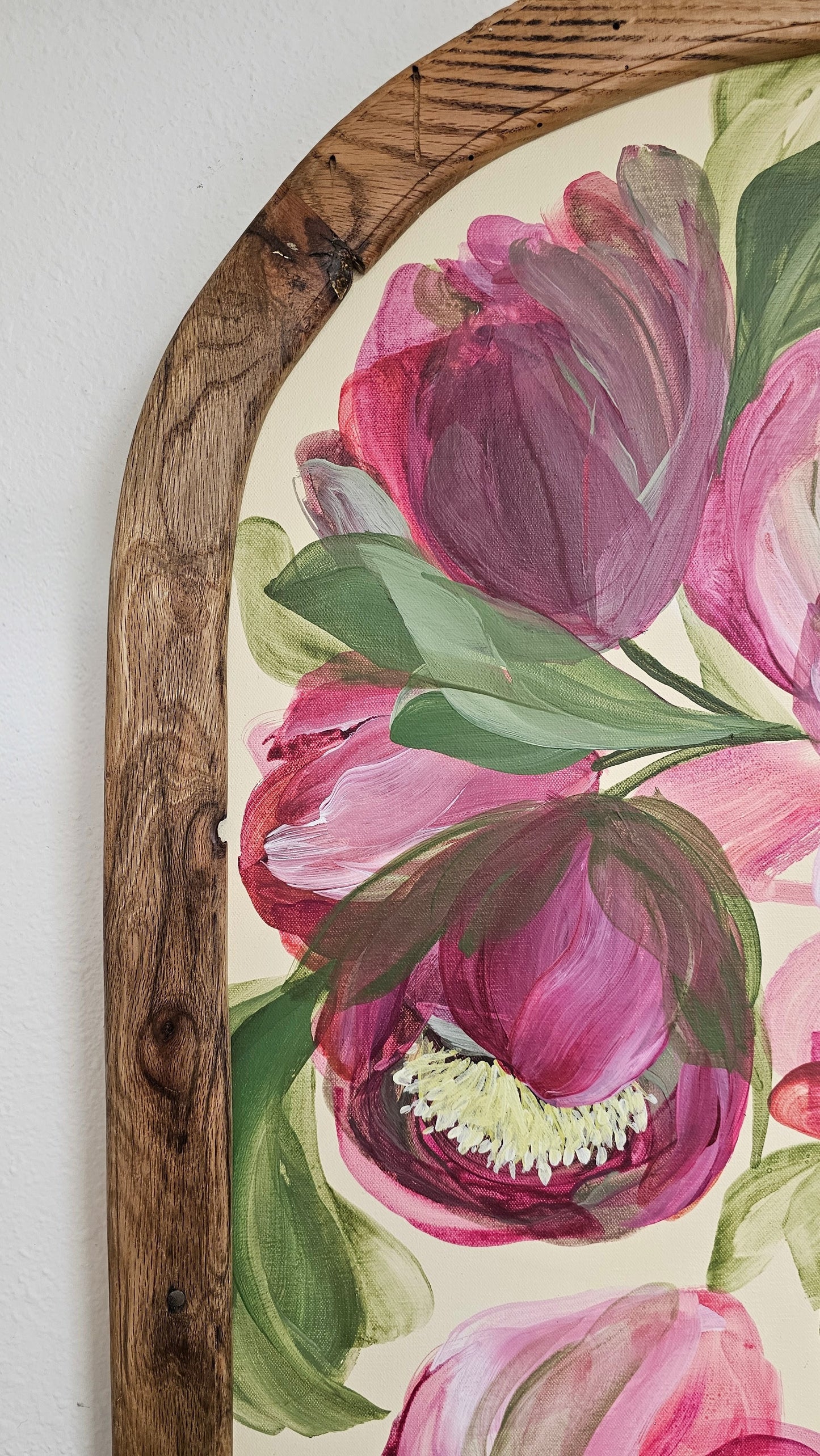 "New Season" _  Helleborus Arch Flower Painting by Zoe White