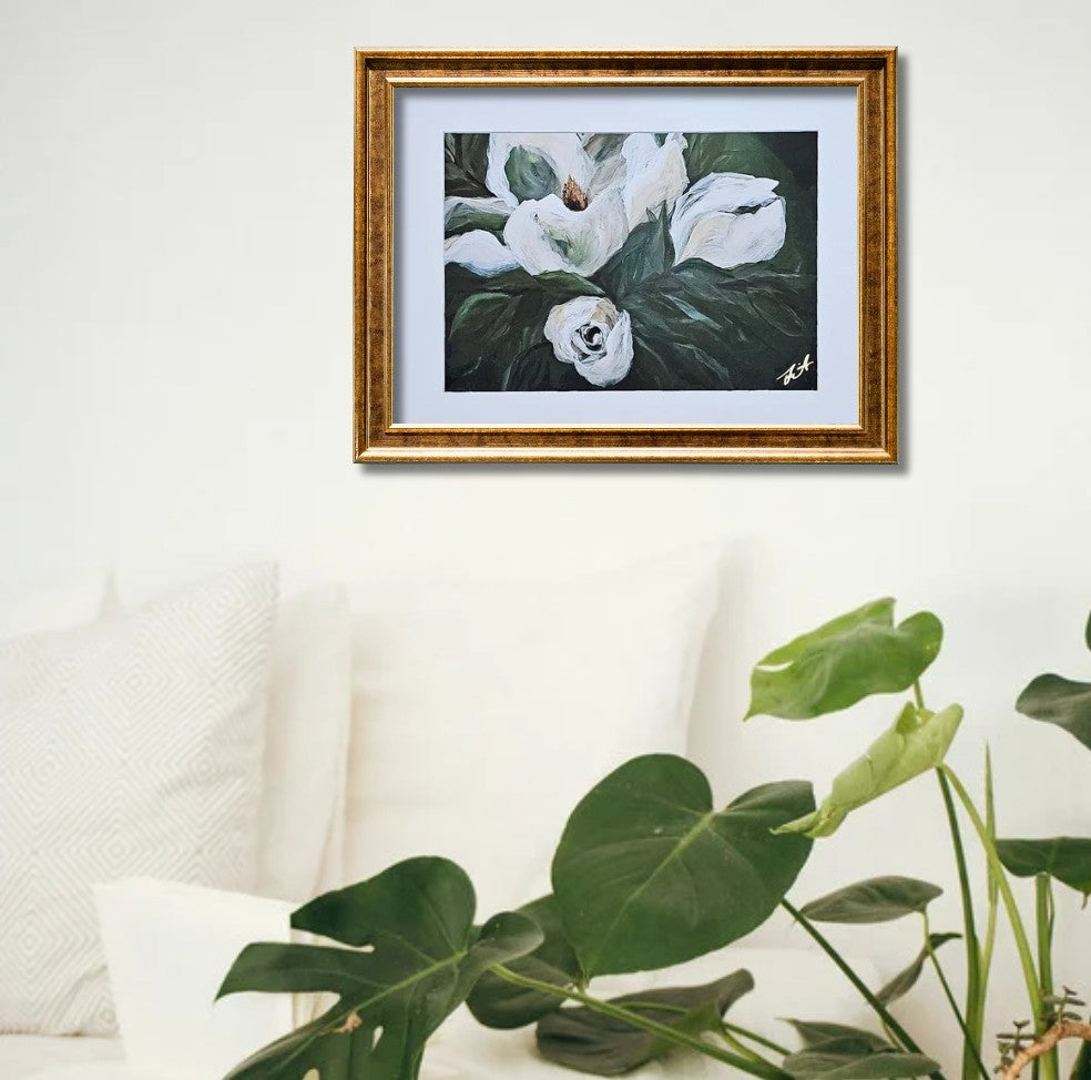 Radiant Strength 24 x 18 Limited Edition_ Magnolia Print