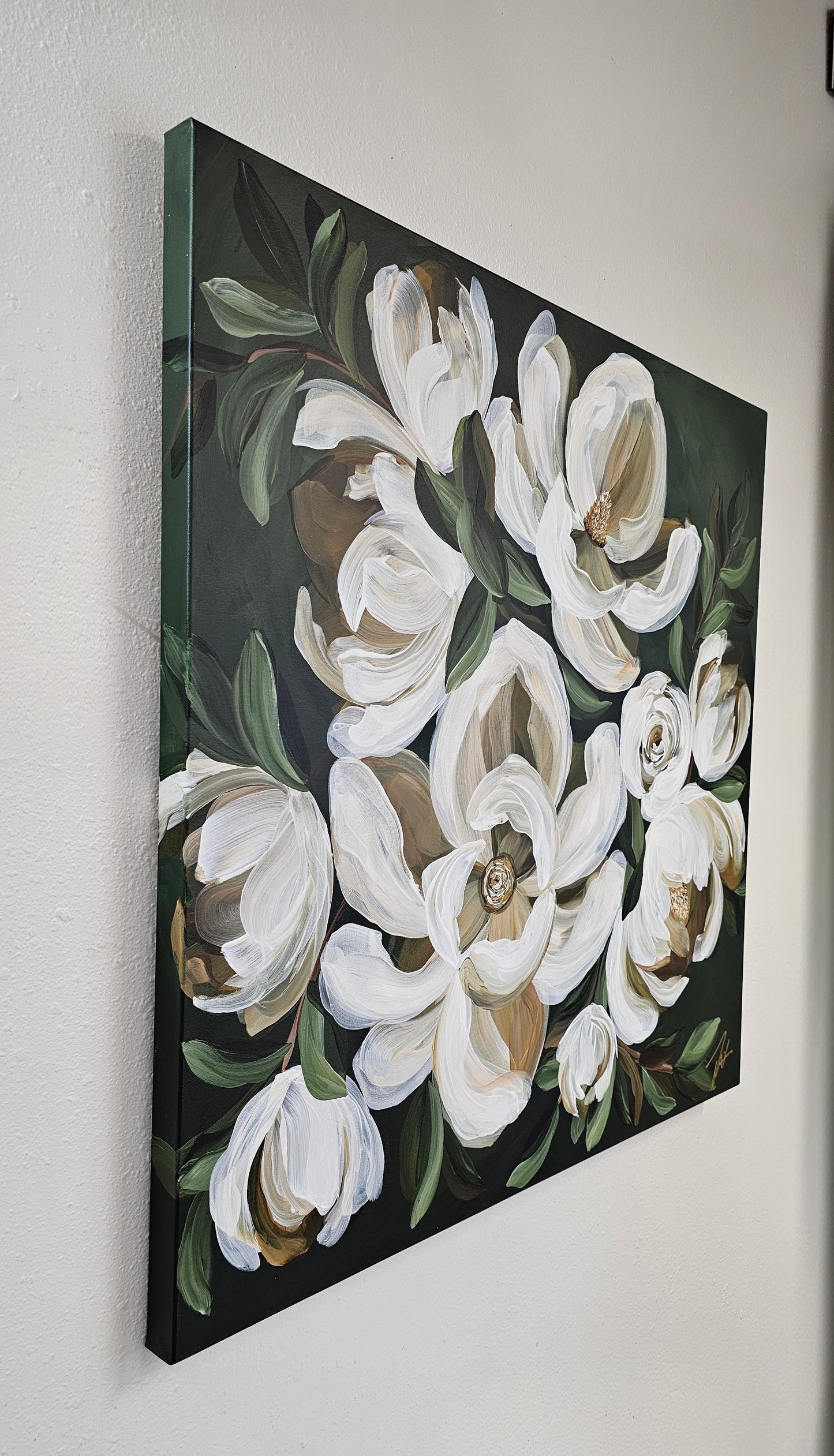 Sweet Grace _ Magnolia Flower Painting