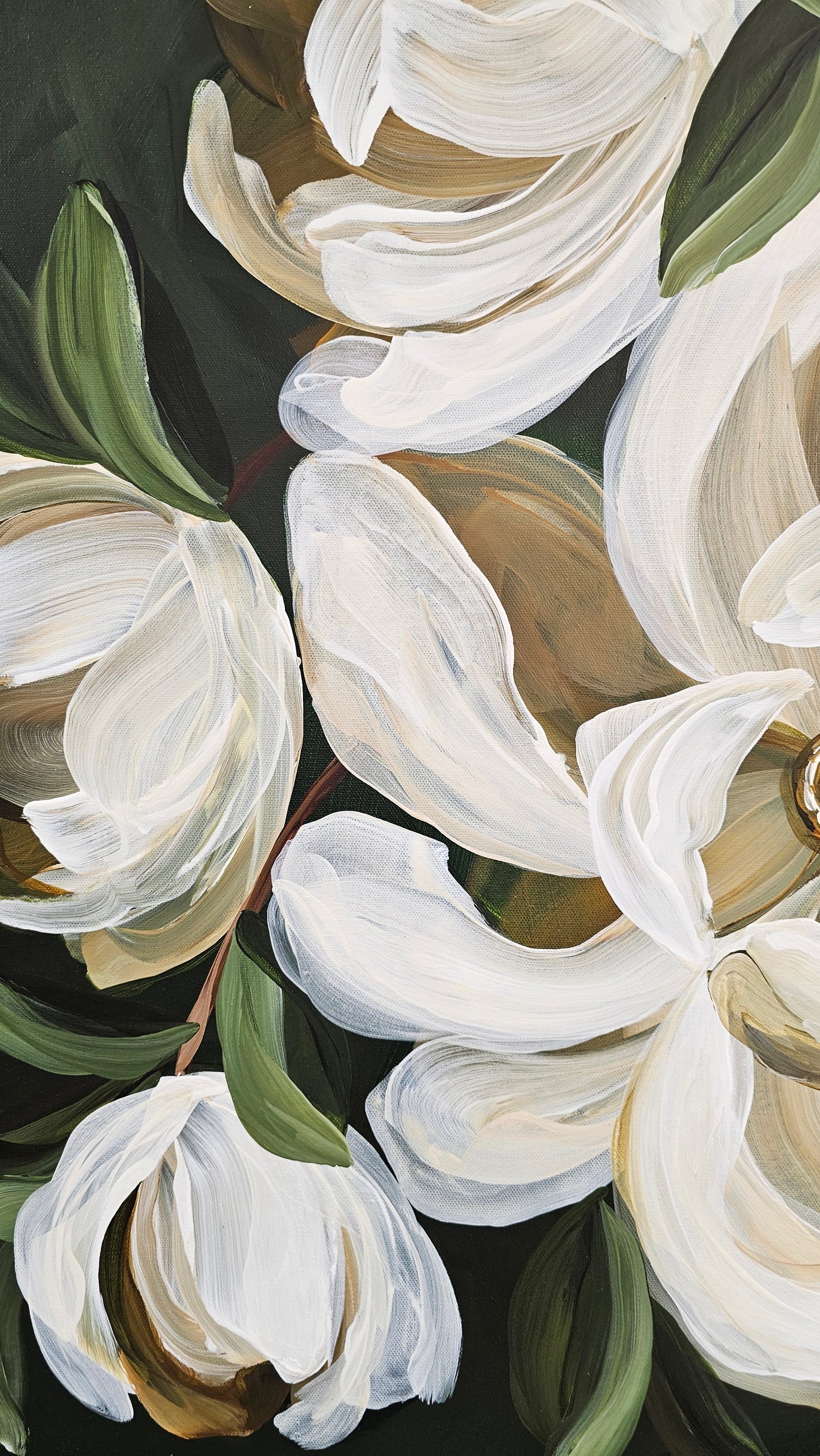 Sweet Grace _ Magnolia Flower Painting