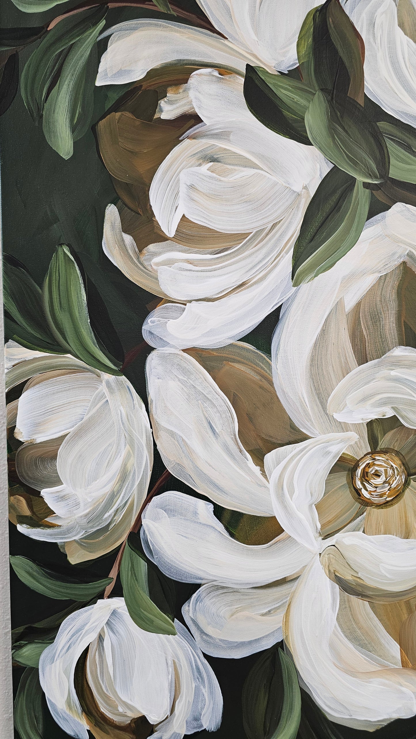 Sweet Grace _ Magnolia Flower Painting