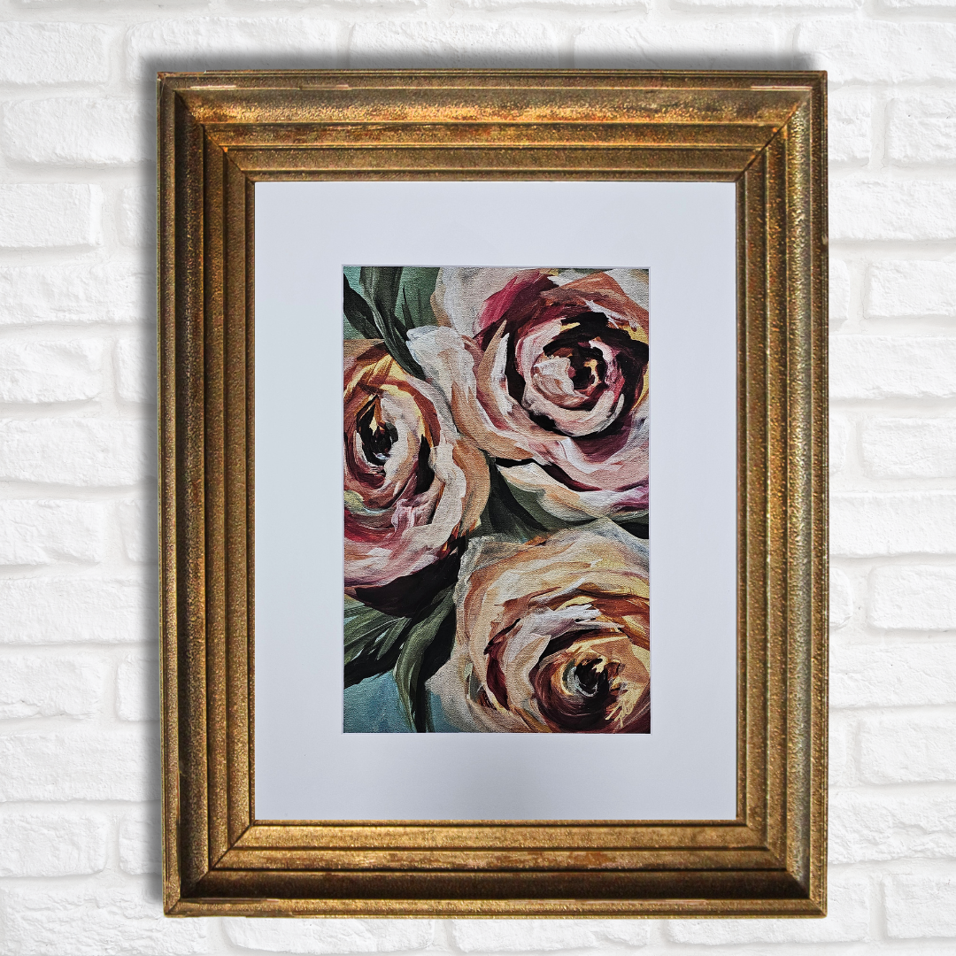 Heritage 24 x 18 Limited Edition_ Rose Print