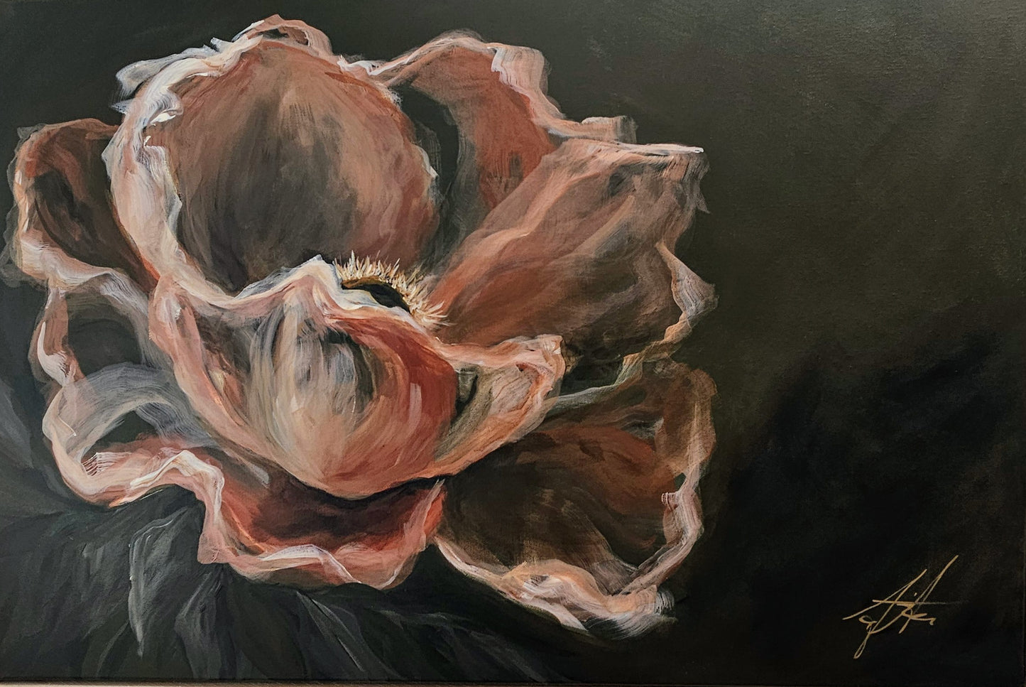 Breath of Hope 24 x 18 Limited Edition _ Poppy Print